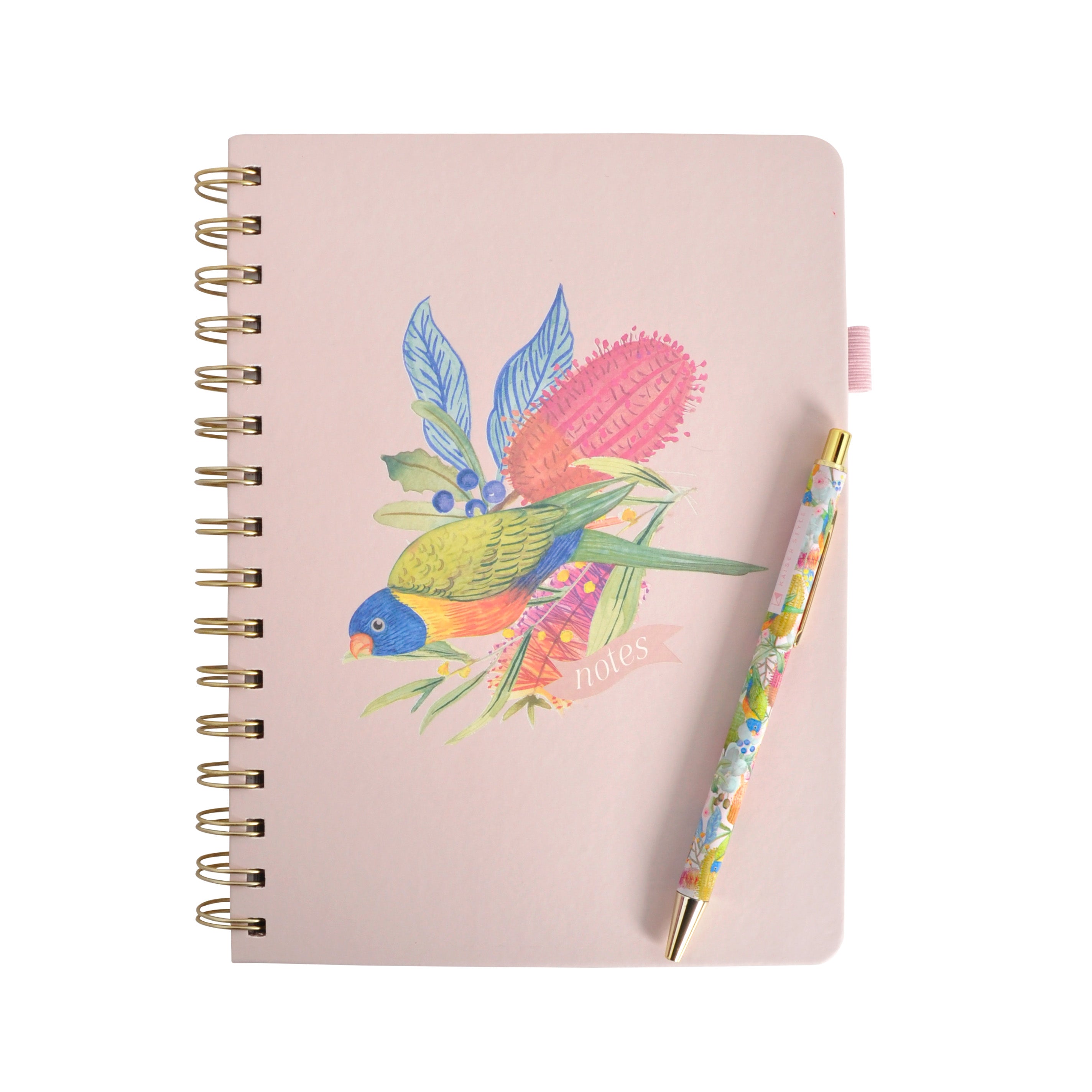 Hardcover Notebook With Pen - Native Soiree